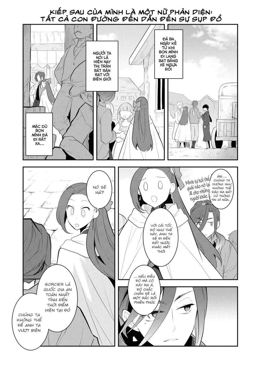 Sau Khi Được Tái Sinh, Tôi Bị Kéo Vào Game Otome Với Vai Trò Nữ Ác Nhân Và Bị Gắn Toàn Flag Đen... Chapter 38.1 - Trang 6