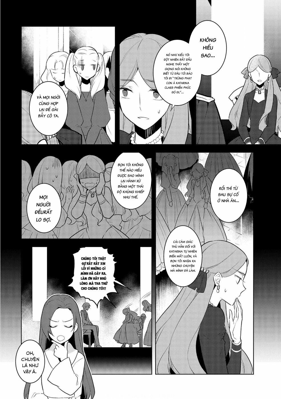 Sau Khi Được Tái Sinh, Tôi Bị Kéo Vào Game Otome Với Vai Trò Nữ Ác Nhân Và Bị Gắn Toàn Flag Đen... Chapter 15 - Trang 18