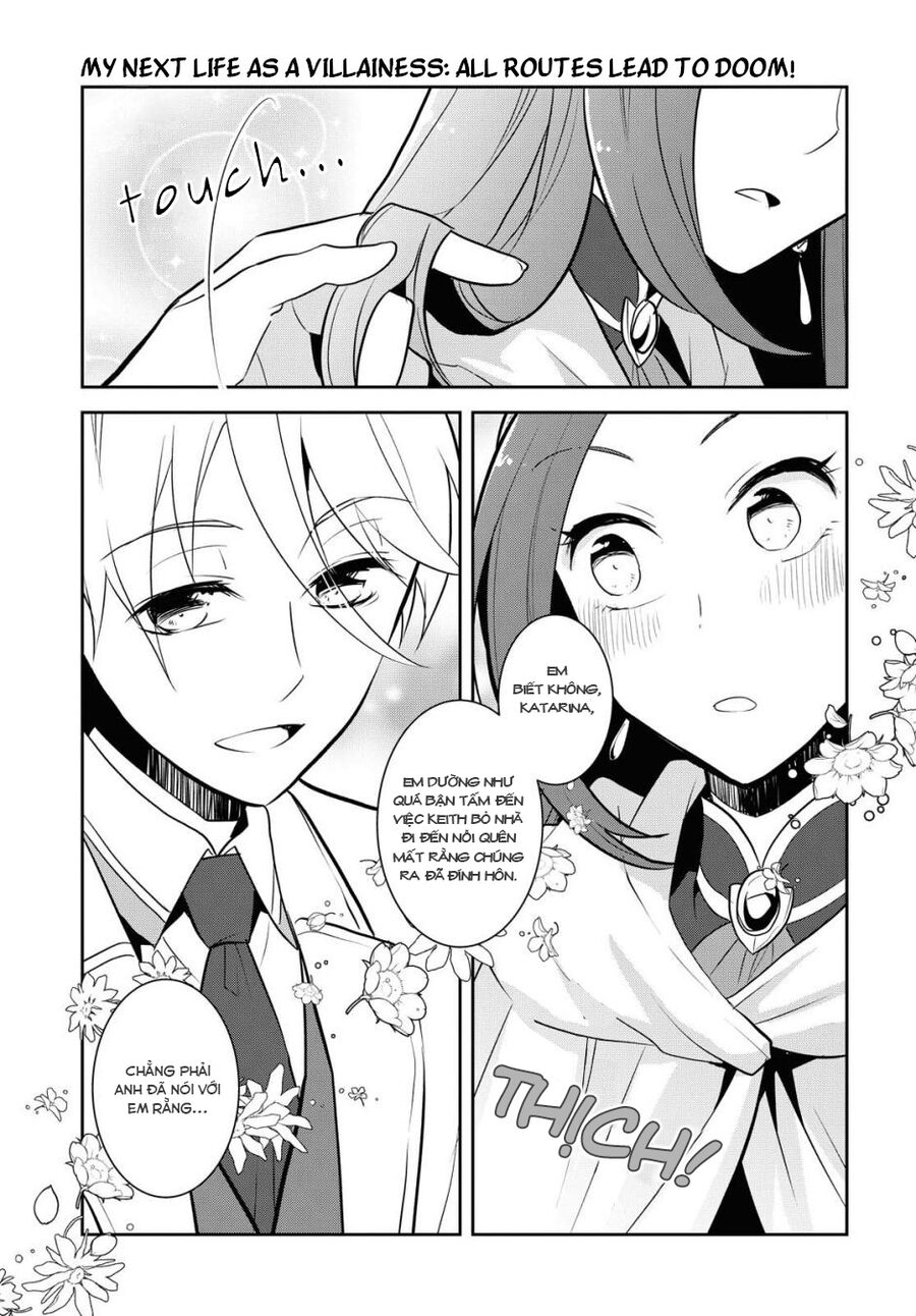 Sau Khi Được Tái Sinh, Tôi Bị Kéo Vào Game Otome Với Vai Trò Nữ Ác Nhân Và Bị Gắn Toàn Flag Đen... Chapter 37.1 - Trang 8