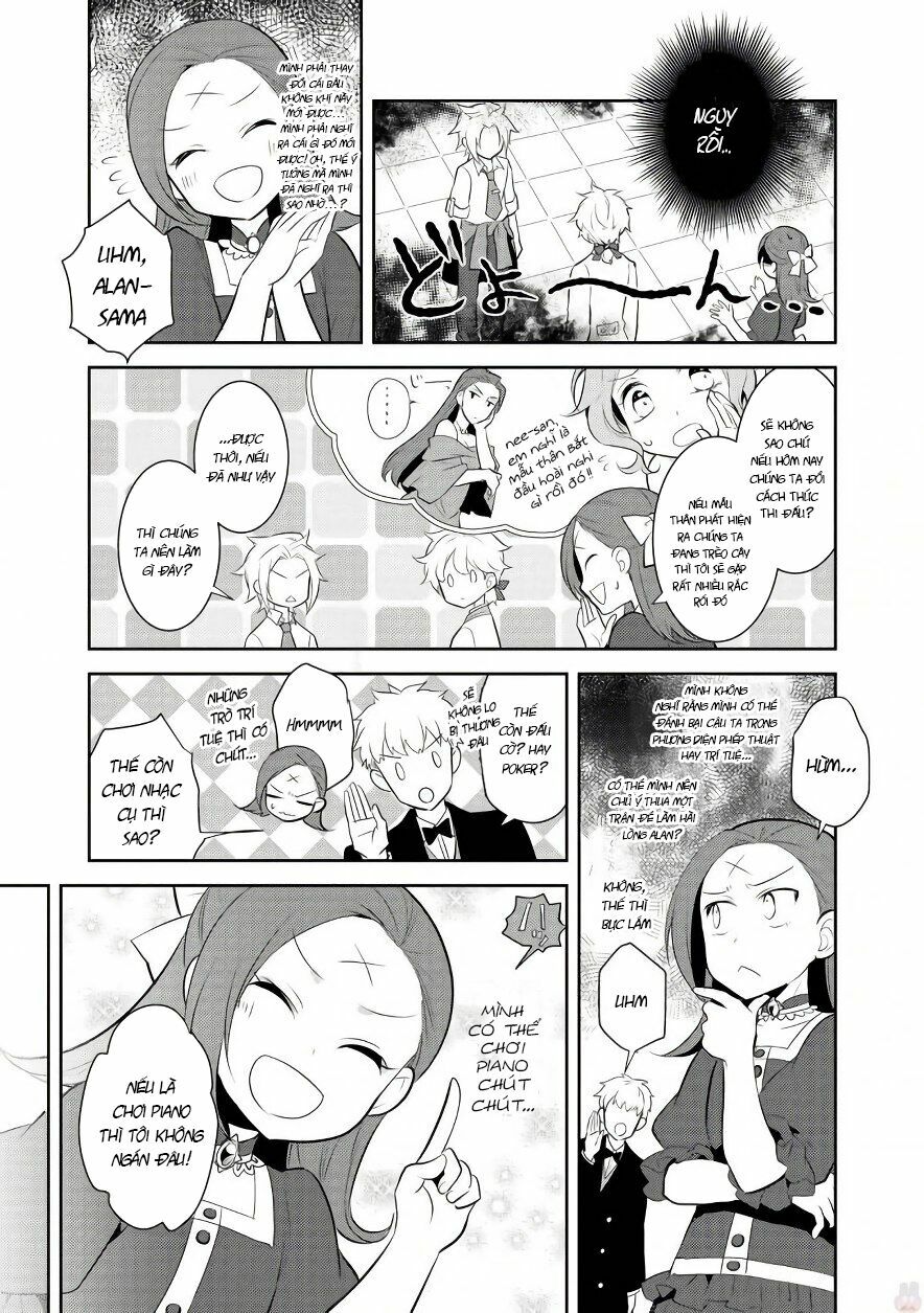 Sau Khi Được Tái Sinh, Tôi Bị Kéo Vào Game Otome Với Vai Trò Nữ Ác Nhân Và Bị Gắn Toàn Flag Đen... Chapter 4 - Trang 21