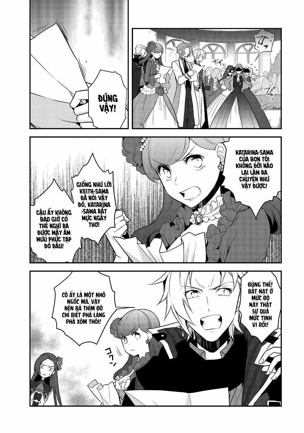 Sau Khi Được Tái Sinh, Tôi Bị Kéo Vào Game Otome Với Vai Trò Nữ Ác Nhân Và Bị Gắn Toàn Flag Đen... Chapter 14 - Trang 9
