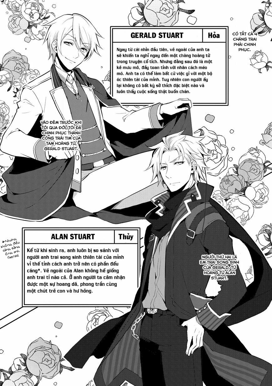 Sau Khi Được Tái Sinh, Tôi Bị Kéo Vào Game Otome Với Vai Trò Nữ Ác Nhân Và Bị Gắn Toàn Flag Đen... Chapter 1 - Trang 20