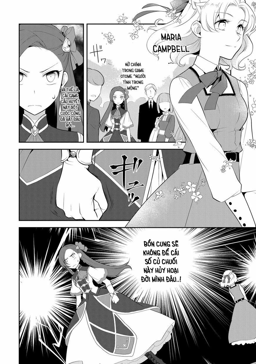 Sau Khi Được Tái Sinh, Tôi Bị Kéo Vào Game Otome Với Vai Trò Nữ Ác Nhân Và Bị Gắn Toàn Flag Đen... Chapter 8 - Trang 4
