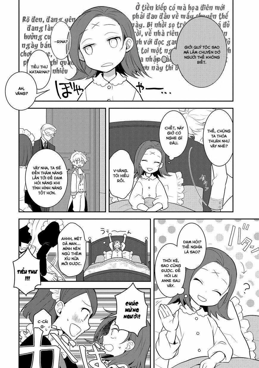 Sau Khi Được Tái Sinh, Tôi Bị Kéo Vào Game Otome Với Vai Trò Nữ Ác Nhân Và Bị Gắn Toàn Flag Đen... Chapter 1 - Trang 12