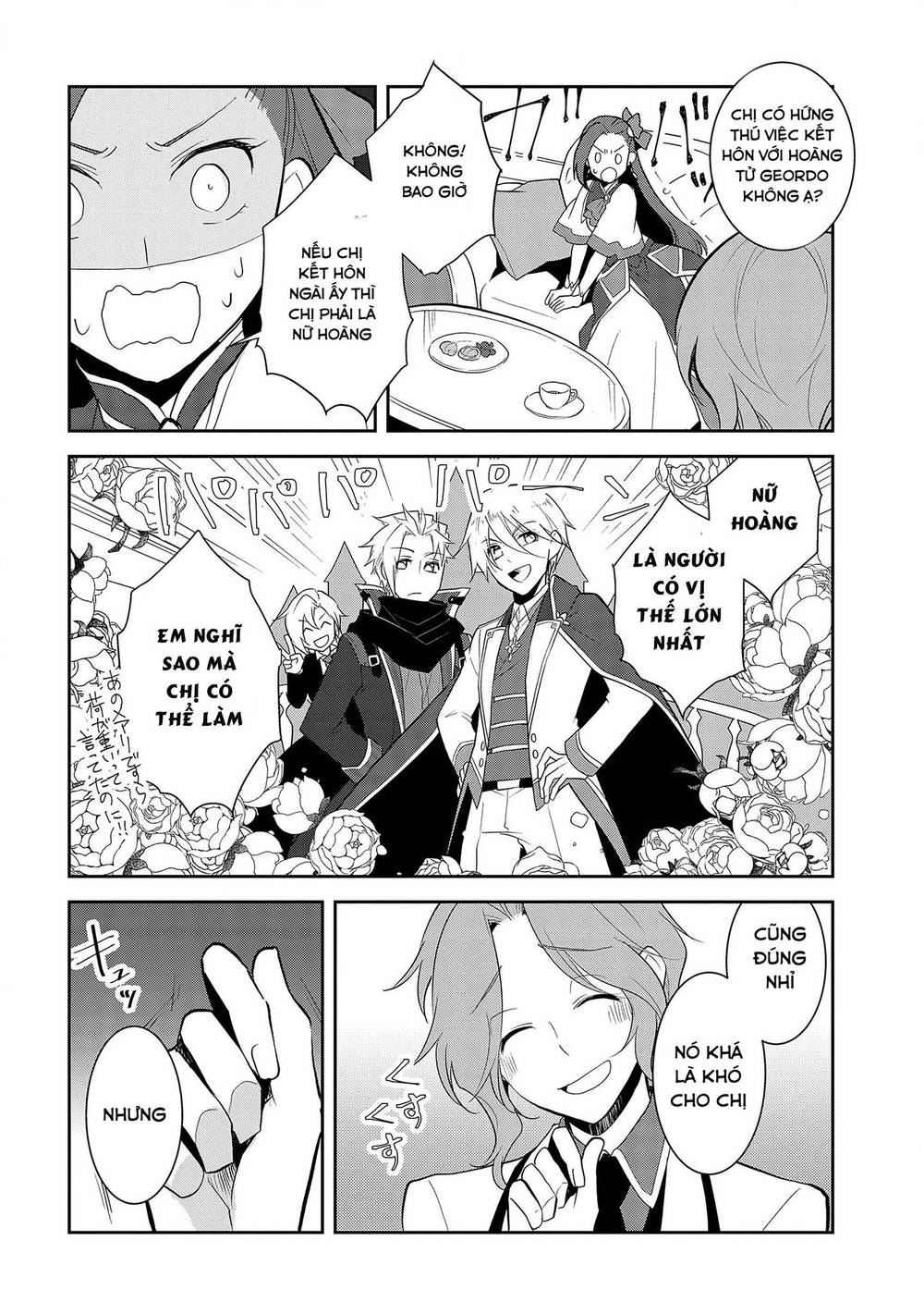 Sau Khi Được Tái Sinh, Tôi Bị Kéo Vào Game Otome Với Vai Trò Nữ Ác Nhân Và Bị Gắn Toàn Flag Đen... Chapter 35.2 - Trang 9