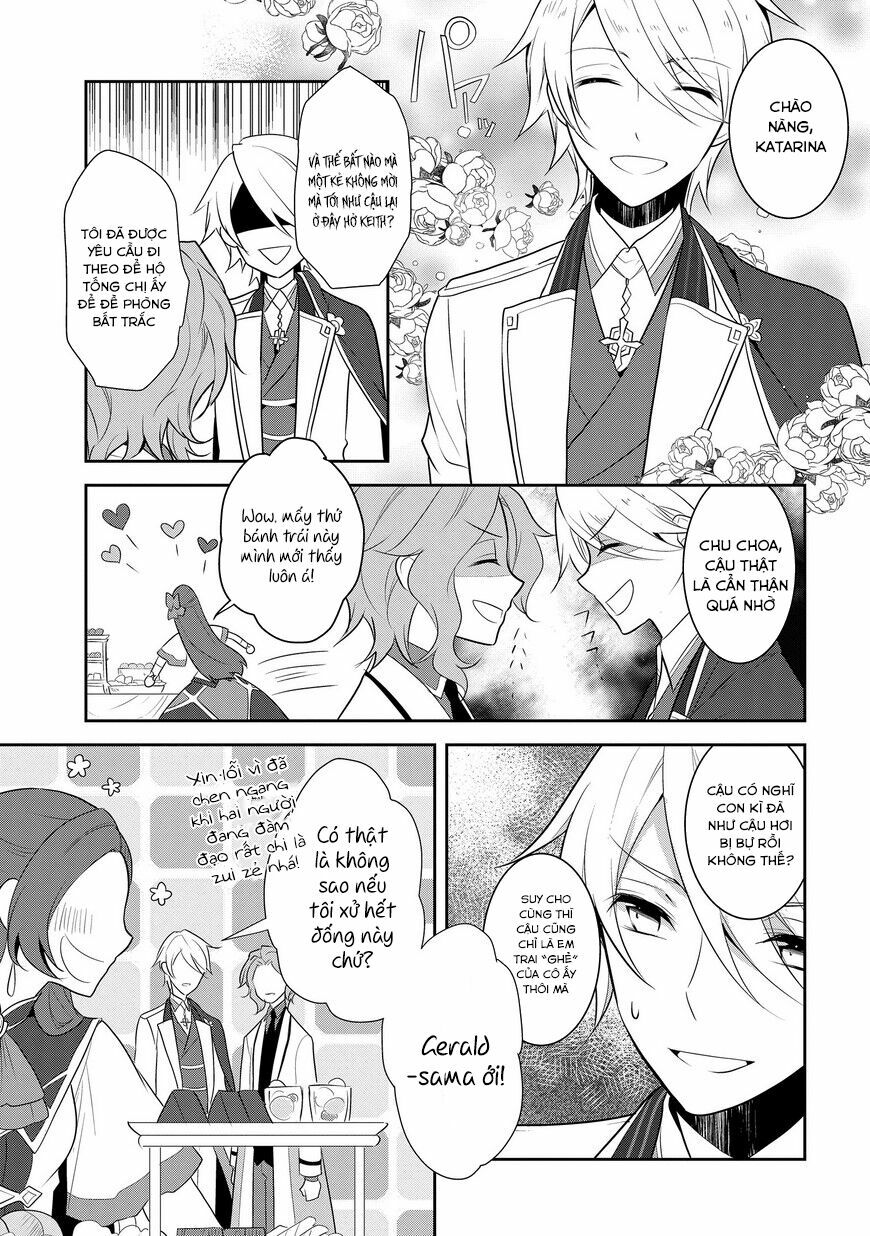Sau Khi Được Tái Sinh, Tôi Bị Kéo Vào Game Otome Với Vai Trò Nữ Ác Nhân Và Bị Gắn Toàn Flag Đen... Chapter 8 - Trang 7