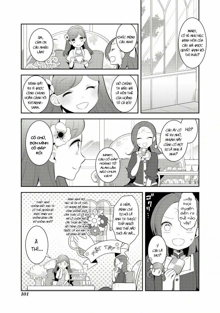 Sau Khi Được Tái Sinh, Tôi Bị Kéo Vào Game Otome Với Vai Trò Nữ Ác Nhân Và Bị Gắn Toàn Flag Đen... Chapter 4 - Trang 5