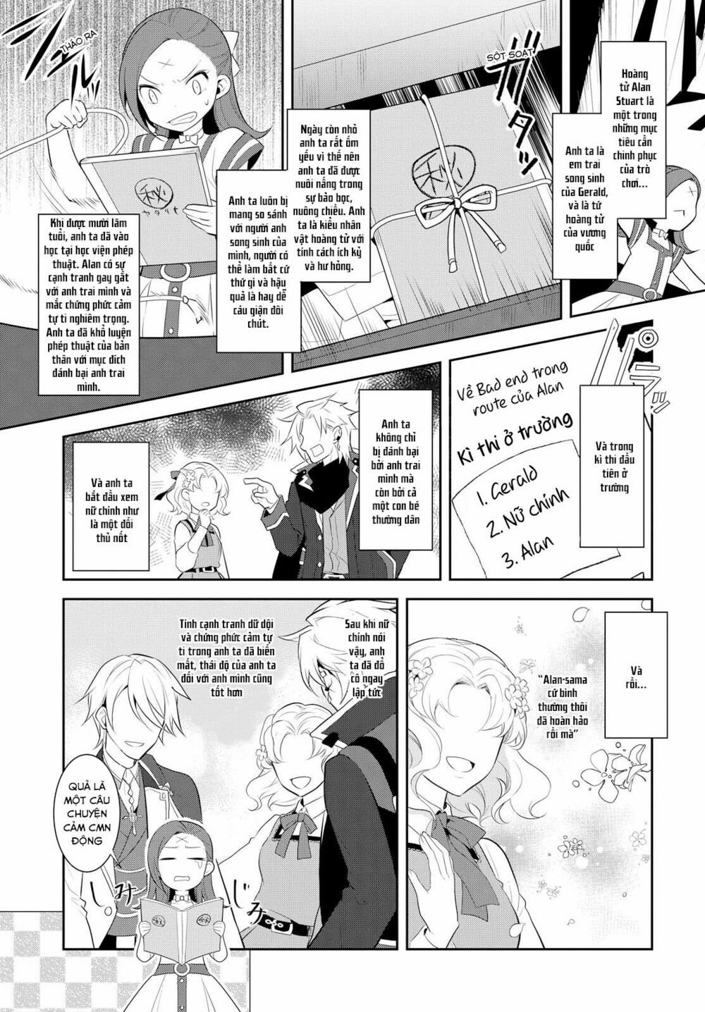Sau Khi Được Tái Sinh, Tôi Bị Kéo Vào Game Otome Với Vai Trò Nữ Ác Nhân Và Bị Gắn Toàn Flag Đen... Chapter 3 - Trang 25
