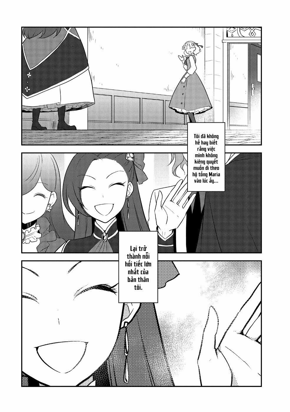 Sau Khi Được Tái Sinh, Tôi Bị Kéo Vào Game Otome Với Vai Trò Nữ Ác Nhân Và Bị Gắn Toàn Flag Đen... Chapter 14 - Trang 24