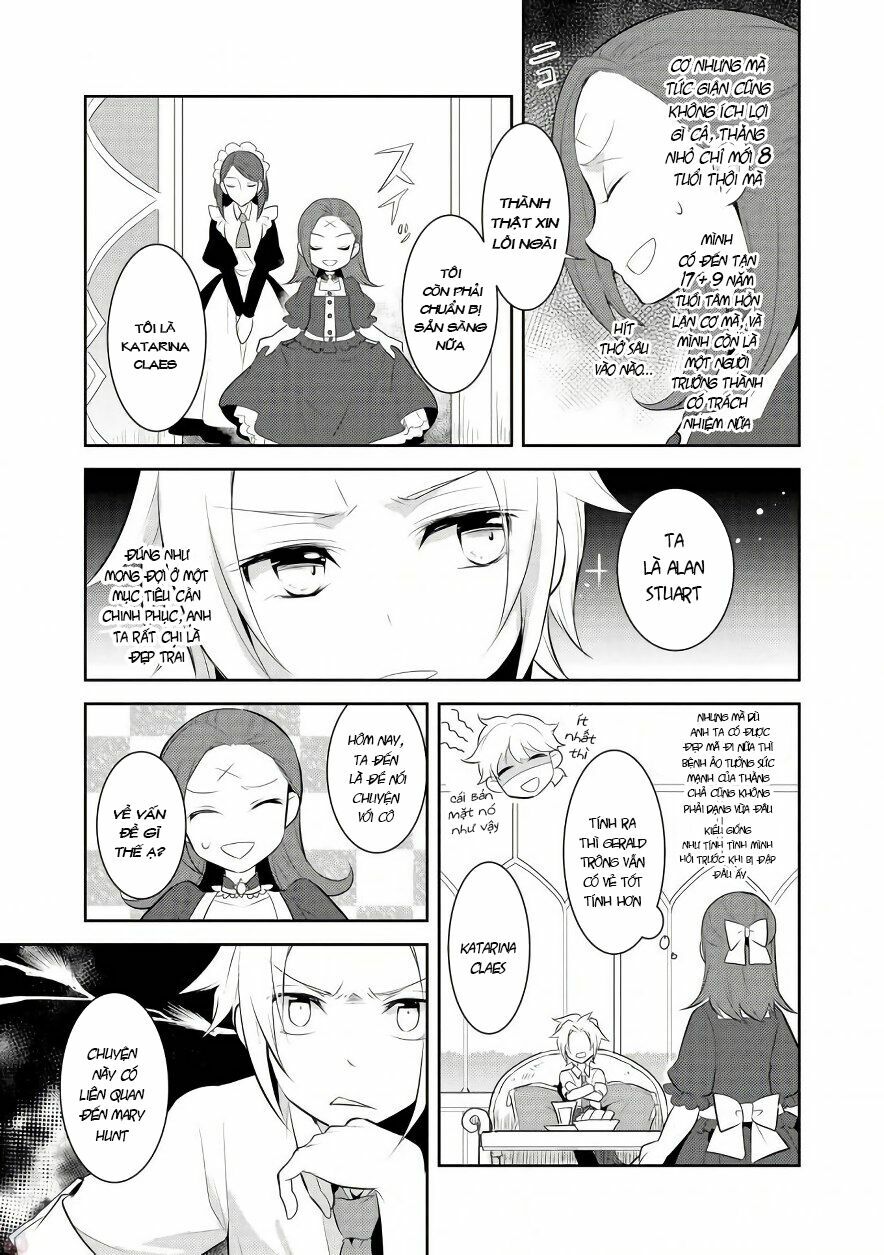 Sau Khi Được Tái Sinh, Tôi Bị Kéo Vào Game Otome Với Vai Trò Nữ Ác Nhân Và Bị Gắn Toàn Flag Đen... Chapter 4 - Trang 11