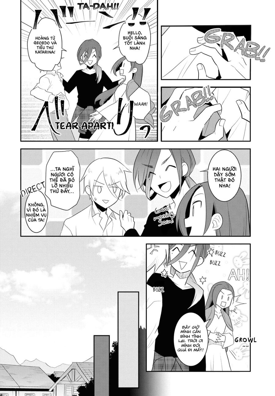 Sau Khi Được Tái Sinh, Tôi Bị Kéo Vào Game Otome Với Vai Trò Nữ Ác Nhân Và Bị Gắn Toàn Flag Đen... Chapter 38.1 - Trang 5