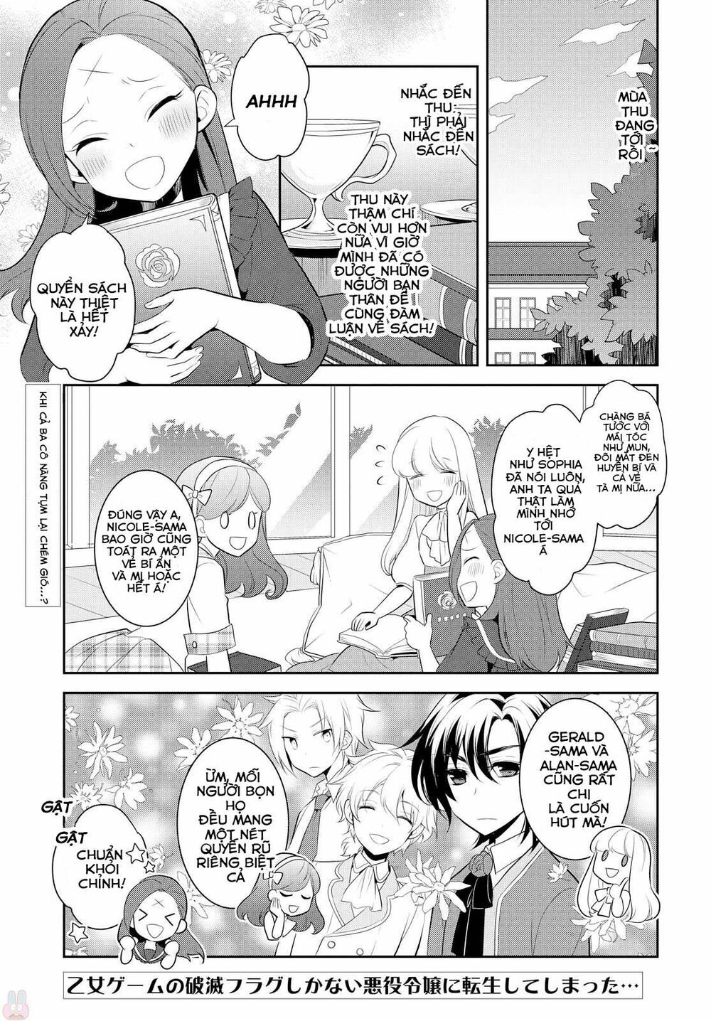 Sau Khi Được Tái Sinh, Tôi Bị Kéo Vào Game Otome Với Vai Trò Nữ Ác Nhân Và Bị Gắn Toàn Flag Đen... Chapter 6 - Trang 3