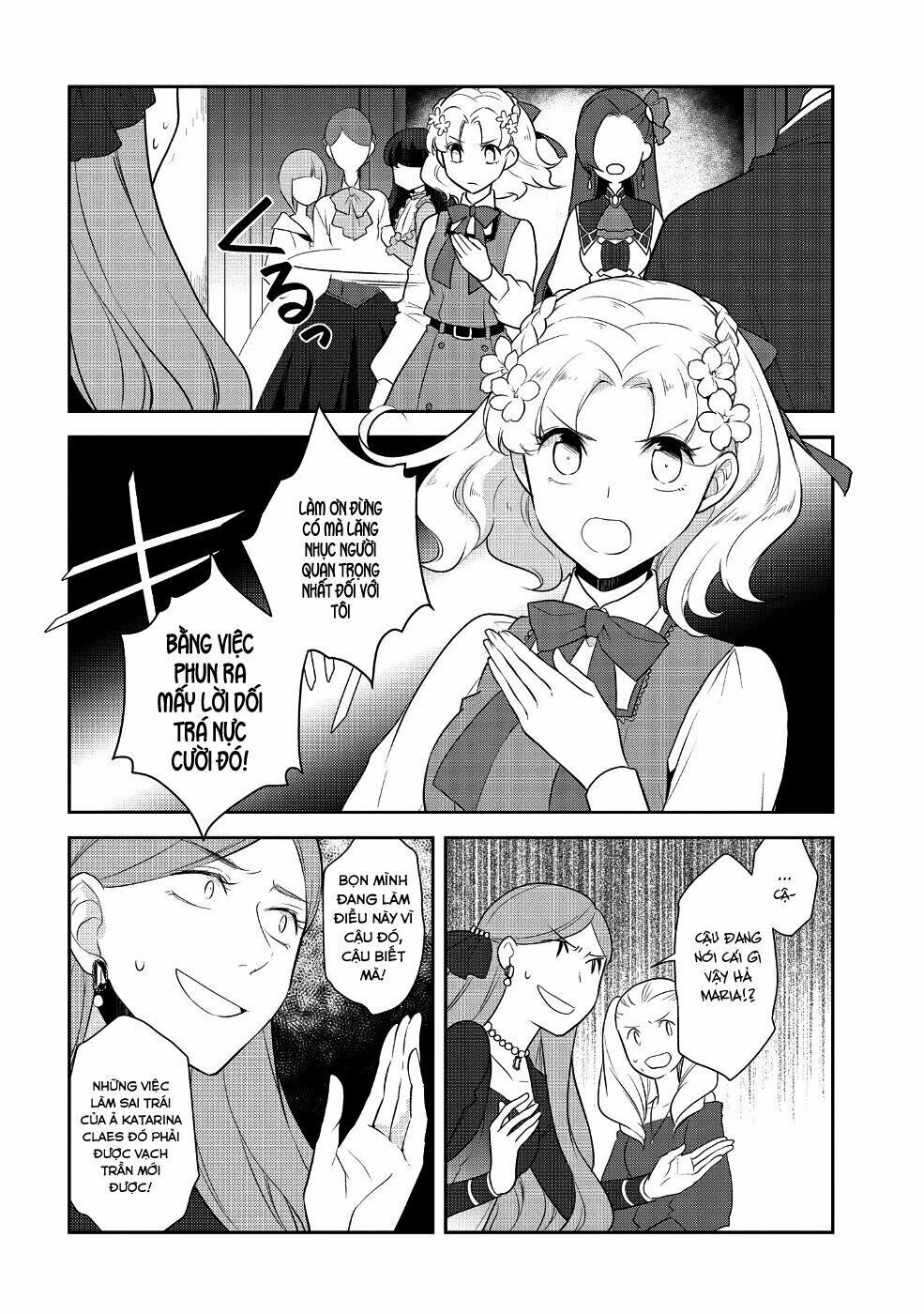 Sau Khi Được Tái Sinh, Tôi Bị Kéo Vào Game Otome Với Vai Trò Nữ Ác Nhân Và Bị Gắn Toàn Flag Đen... Chapter 14 - Trang 6