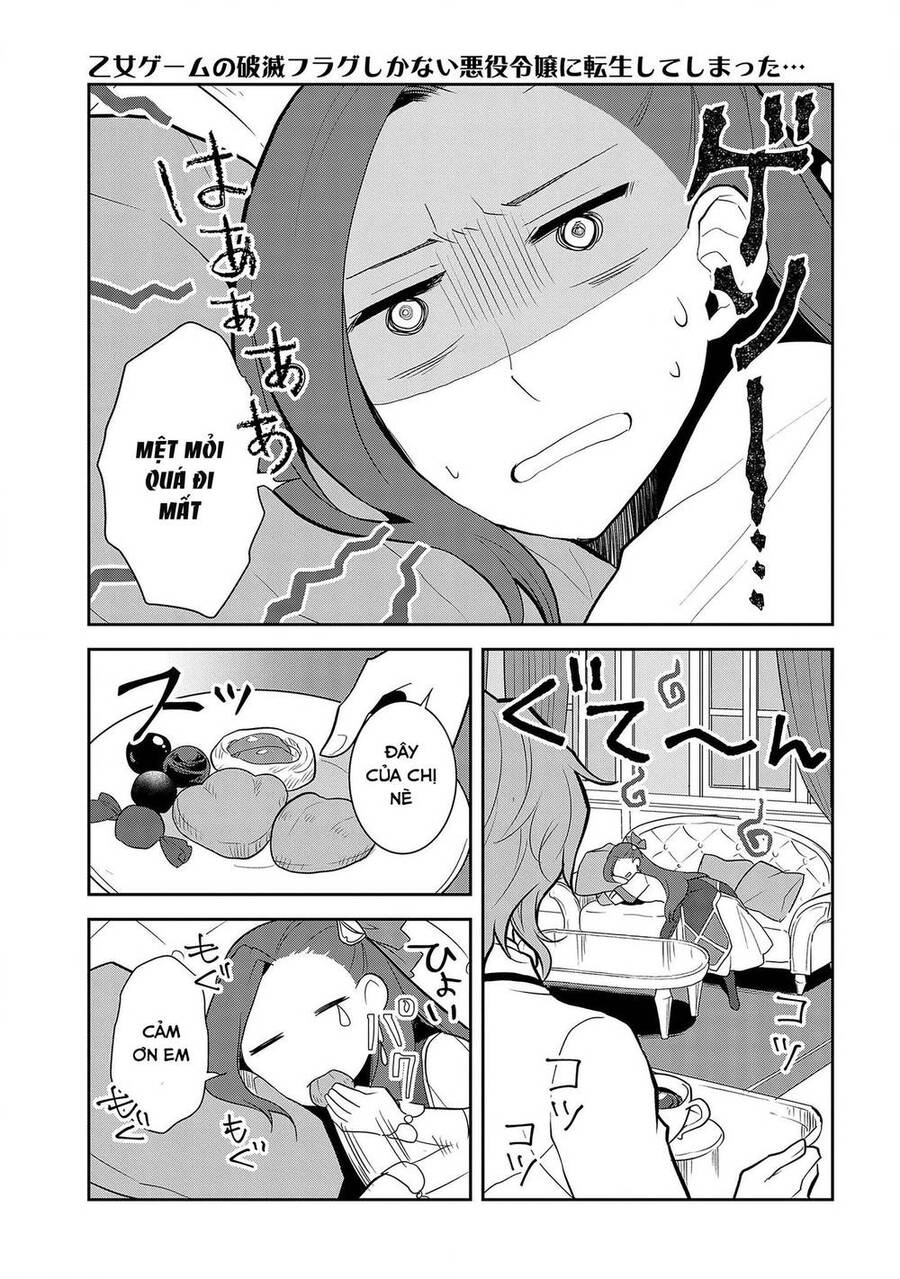 Sau Khi Được Tái Sinh, Tôi Bị Kéo Vào Game Otome Với Vai Trò Nữ Ác Nhân Và Bị Gắn Toàn Flag Đen... Chapter 35.1 - Trang 17