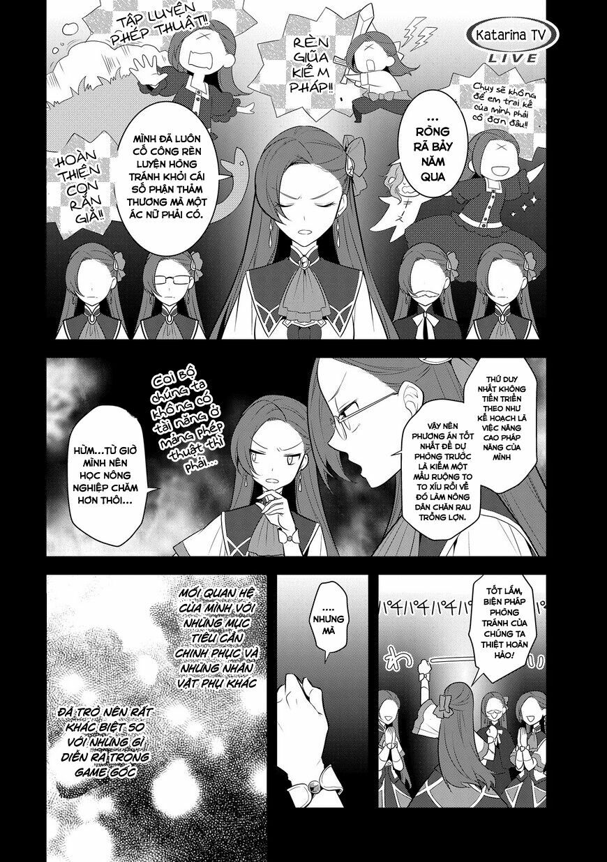Sau Khi Được Tái Sinh, Tôi Bị Kéo Vào Game Otome Với Vai Trò Nữ Ác Nhân Và Bị Gắn Toàn Flag Đen... Chapter 7 - Trang 4
