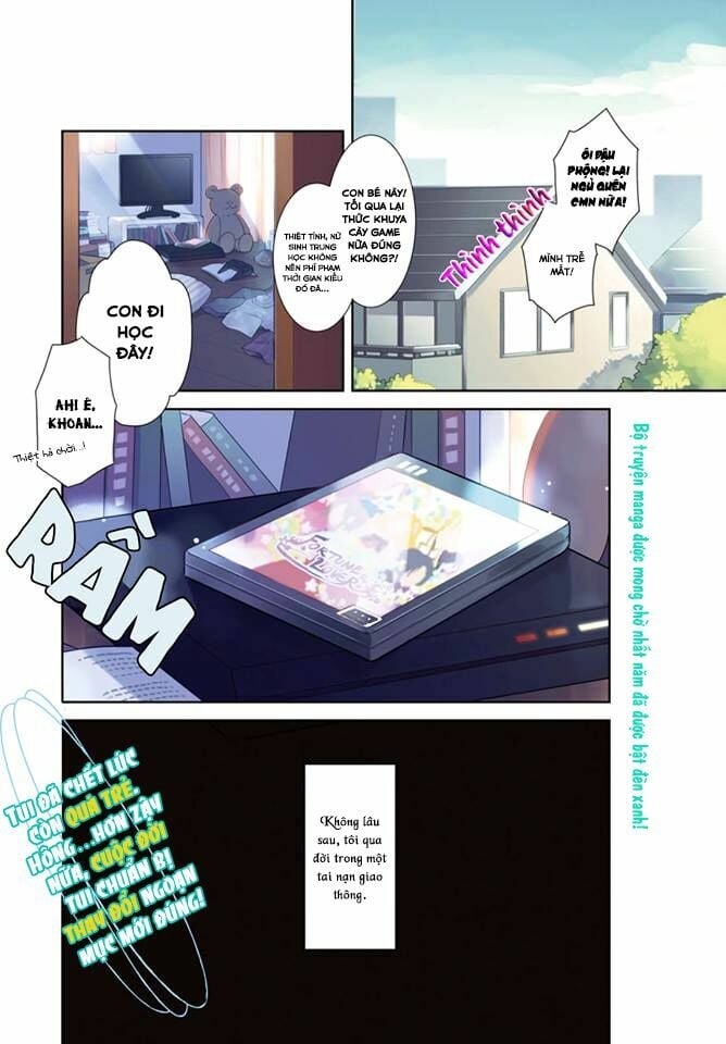 Sau Khi Được Tái Sinh, Tôi Bị Kéo Vào Game Otome Với Vai Trò Nữ Ác Nhân Và Bị Gắn Toàn Flag Đen... Chapter 1 - Trang 3