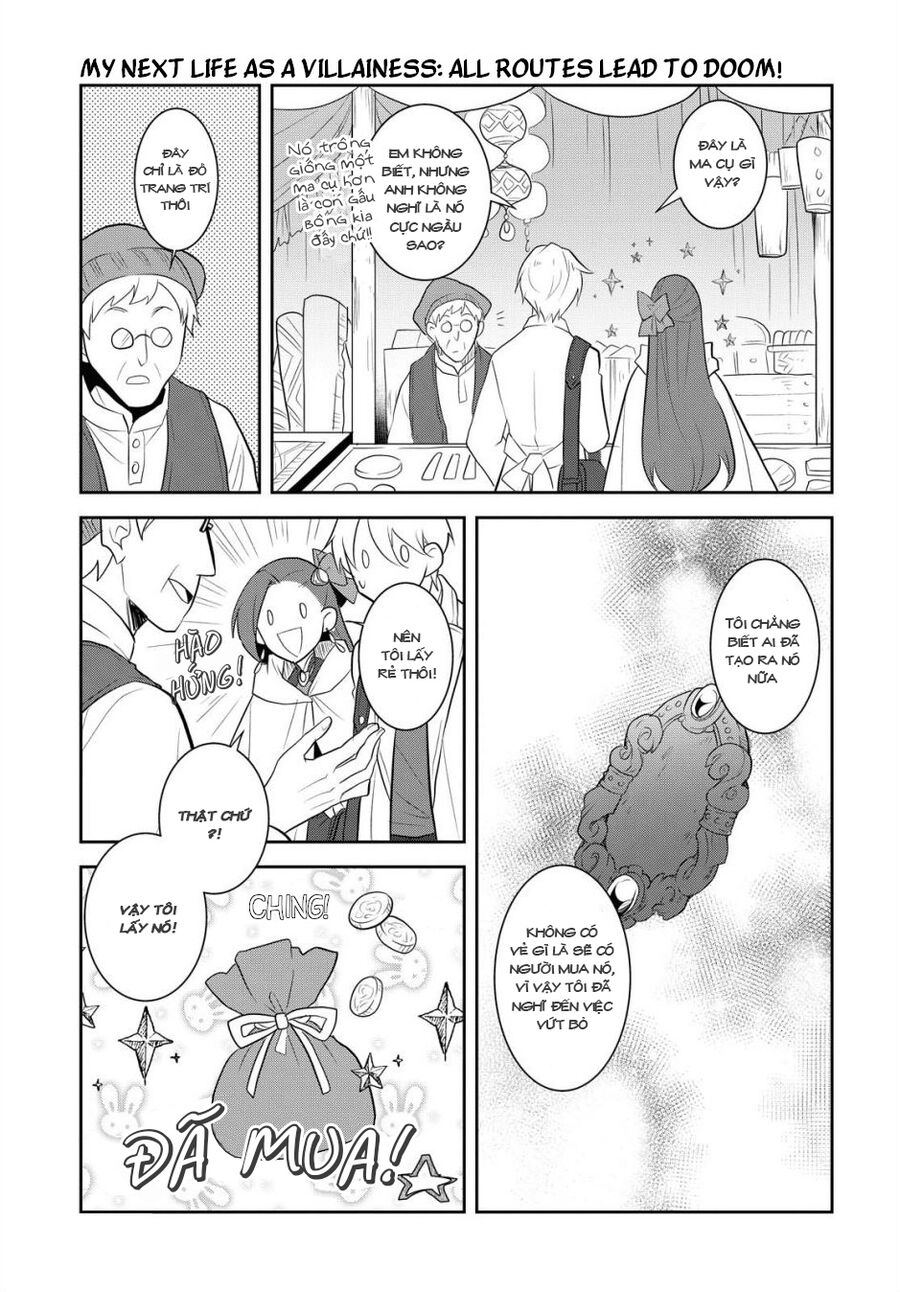 Sau Khi Được Tái Sinh, Tôi Bị Kéo Vào Game Otome Với Vai Trò Nữ Ác Nhân Và Bị Gắn Toàn Flag Đen... Chapter 37.1 - Trang 6