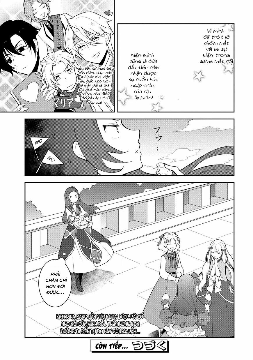 Sau Khi Được Tái Sinh, Tôi Bị Kéo Vào Game Otome Với Vai Trò Nữ Ác Nhân Và Bị Gắn Toàn Flag Đen... Chapter 10 - Trang 33