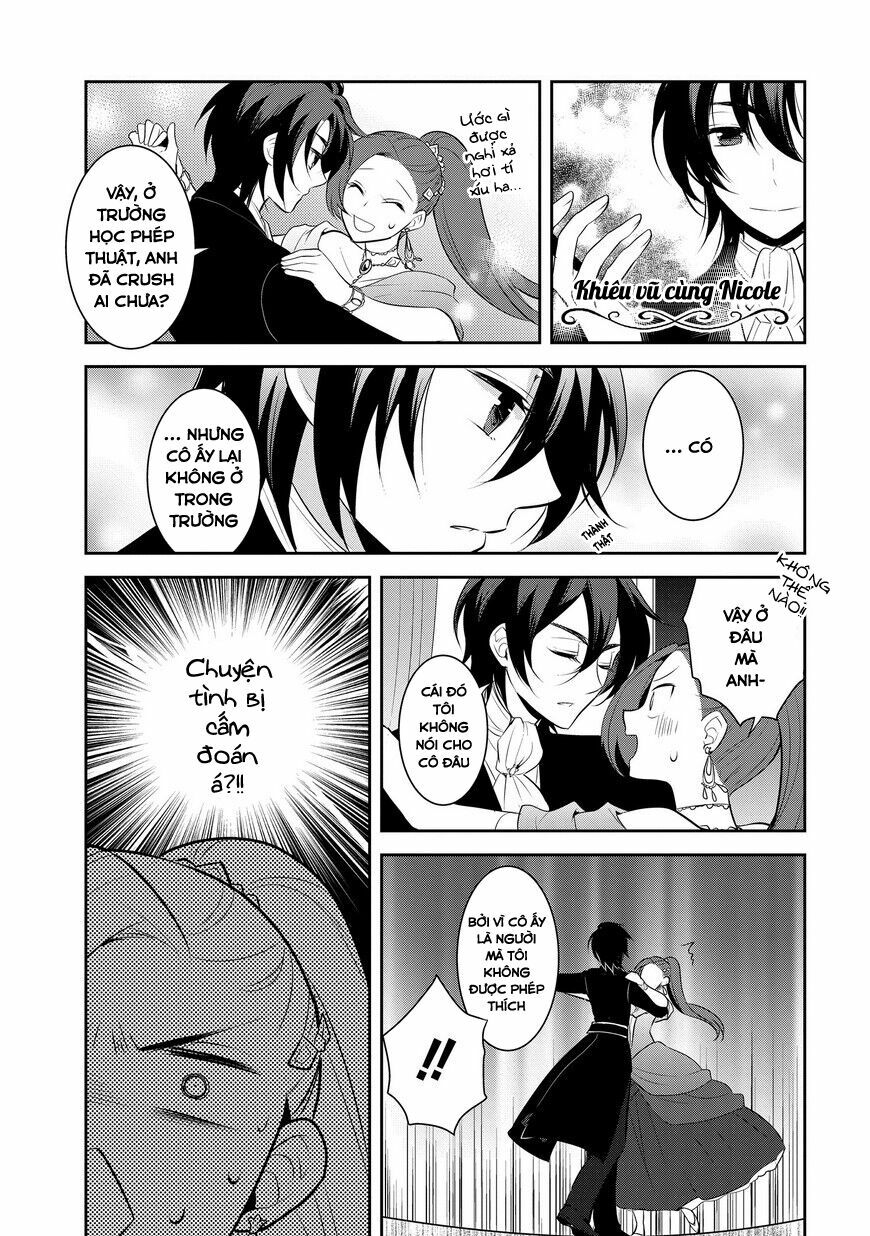Sau Khi Được Tái Sinh, Tôi Bị Kéo Vào Game Otome Với Vai Trò Nữ Ác Nhân Và Bị Gắn Toàn Flag Đen... Chapter 7 - Trang 17