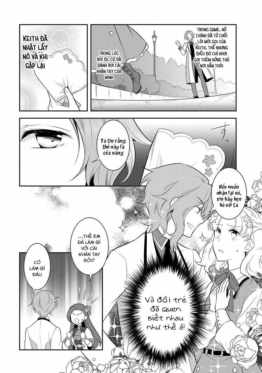 Sau Khi Được Tái Sinh, Tôi Bị Kéo Vào Game Otome Với Vai Trò Nữ Ác Nhân Và Bị Gắn Toàn Flag Đen... Chapter 8 - Trang 16