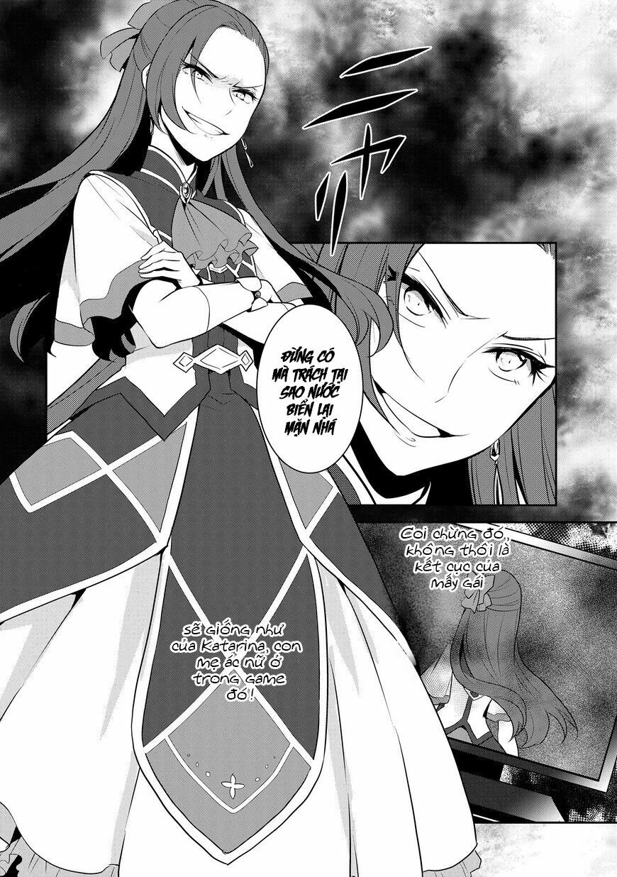 Sau Khi Được Tái Sinh, Tôi Bị Kéo Vào Game Otome Với Vai Trò Nữ Ác Nhân Và Bị Gắn Toàn Flag Đen... Chapter 10 - Trang 22