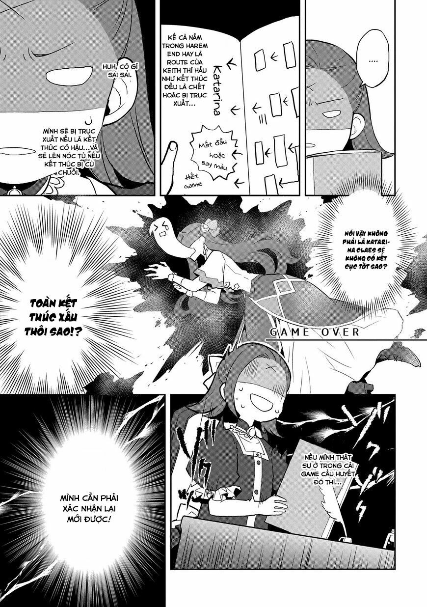 Sau Khi Được Tái Sinh, Tôi Bị Kéo Vào Game Otome Với Vai Trò Nữ Ác Nhân Và Bị Gắn Toàn Flag Đen... Chapter 1 - Trang 23