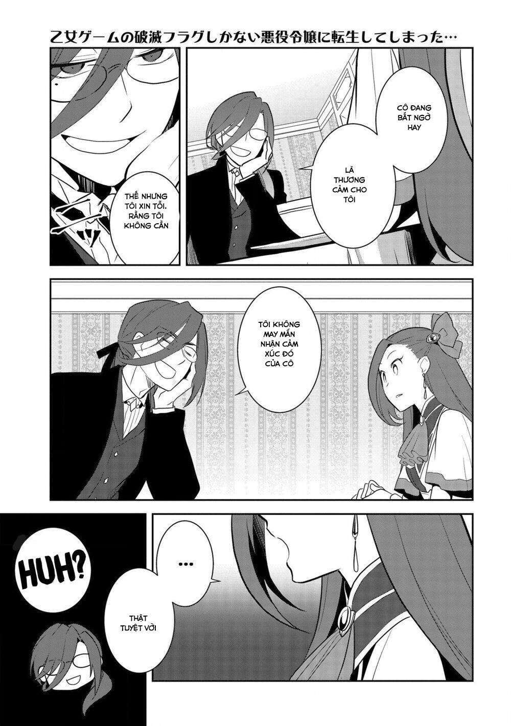Sau Khi Được Tái Sinh, Tôi Bị Kéo Vào Game Otome Với Vai Trò Nữ Ác Nhân Và Bị Gắn Toàn Flag Đen... Chapter 32.1 - Trang 8