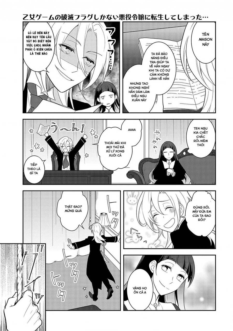 Sau Khi Được Tái Sinh, Tôi Bị Kéo Vào Game Otome Với Vai Trò Nữ Ác Nhân Và Bị Gắn Toàn Flag Đen... Chapter 34.3 - Trang 9