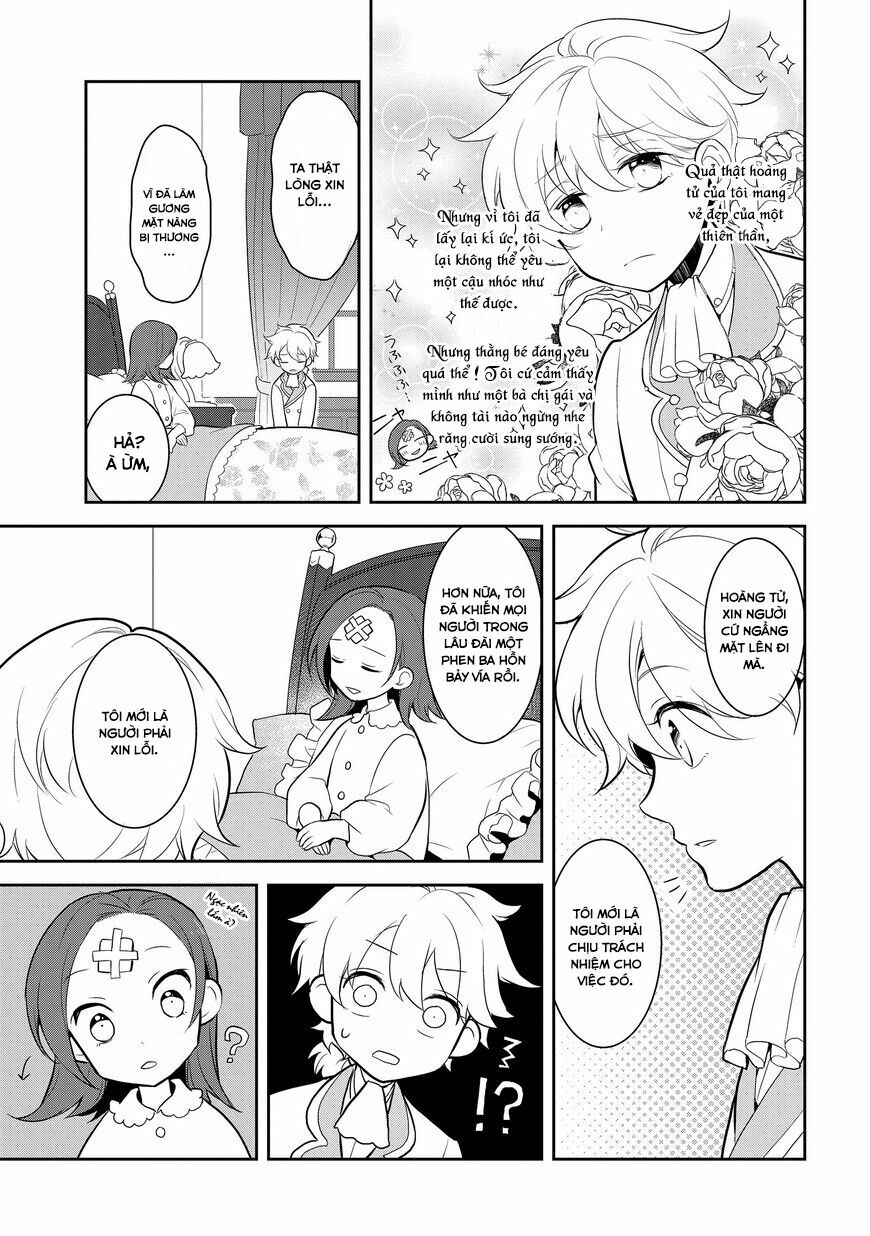 Sau Khi Được Tái Sinh, Tôi Bị Kéo Vào Game Otome Với Vai Trò Nữ Ác Nhân Và Bị Gắn Toàn Flag Đen... Chapter 1 - Trang 9
