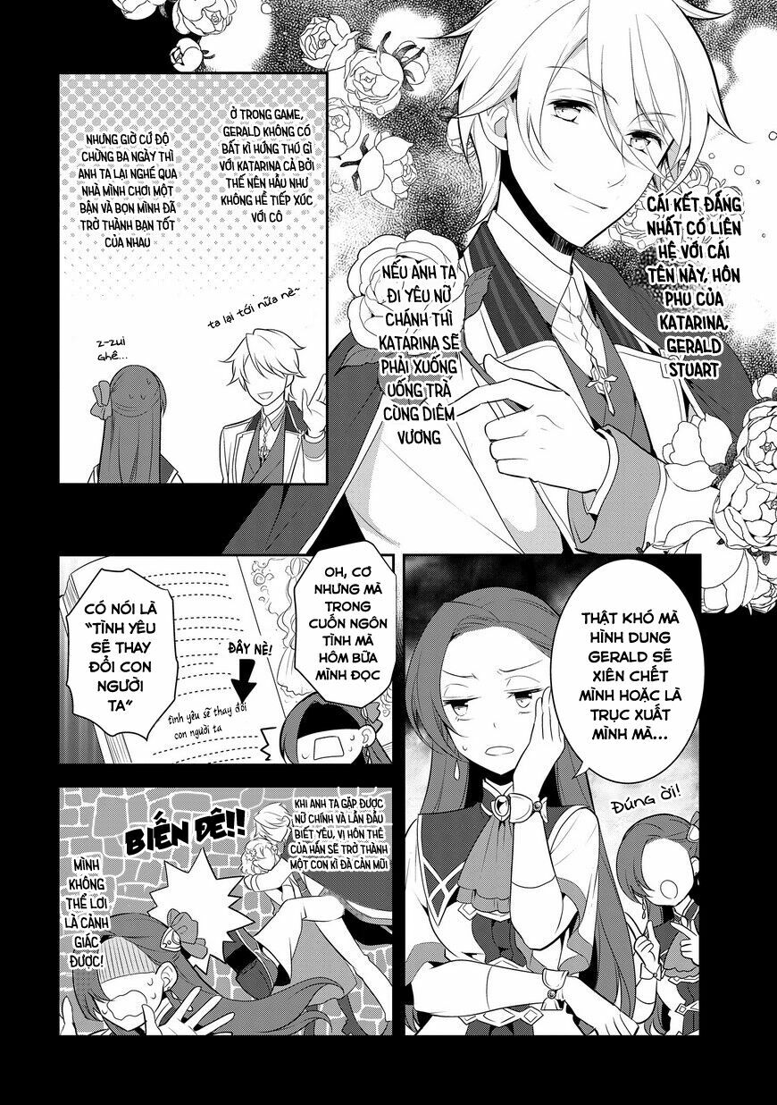 Sau Khi Được Tái Sinh, Tôi Bị Kéo Vào Game Otome Với Vai Trò Nữ Ác Nhân Và Bị Gắn Toàn Flag Đen... Chapter 7 - Trang 6