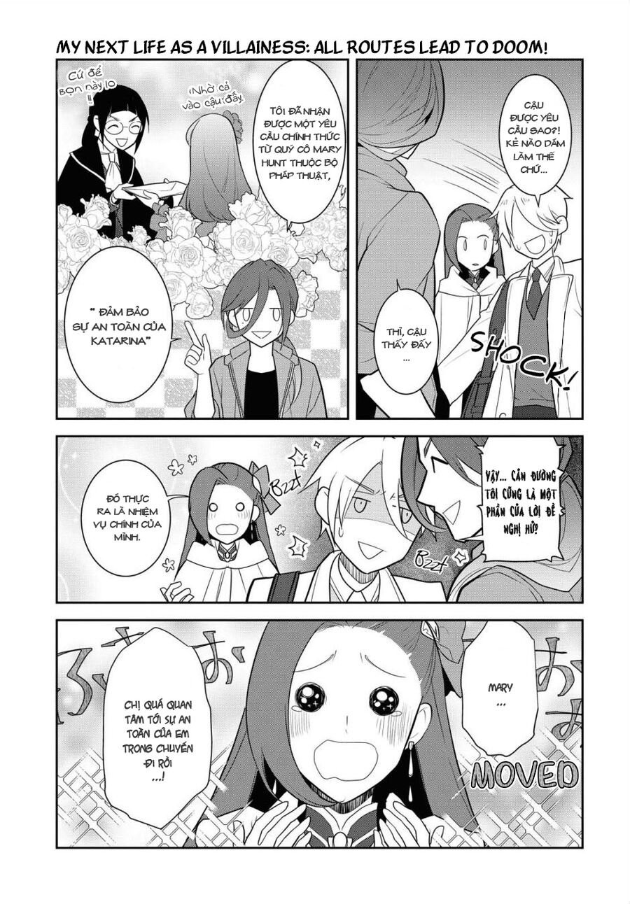 Sau Khi Được Tái Sinh, Tôi Bị Kéo Vào Game Otome Với Vai Trò Nữ Ác Nhân Và Bị Gắn Toàn Flag Đen... Chapter 37.1 - Trang 10