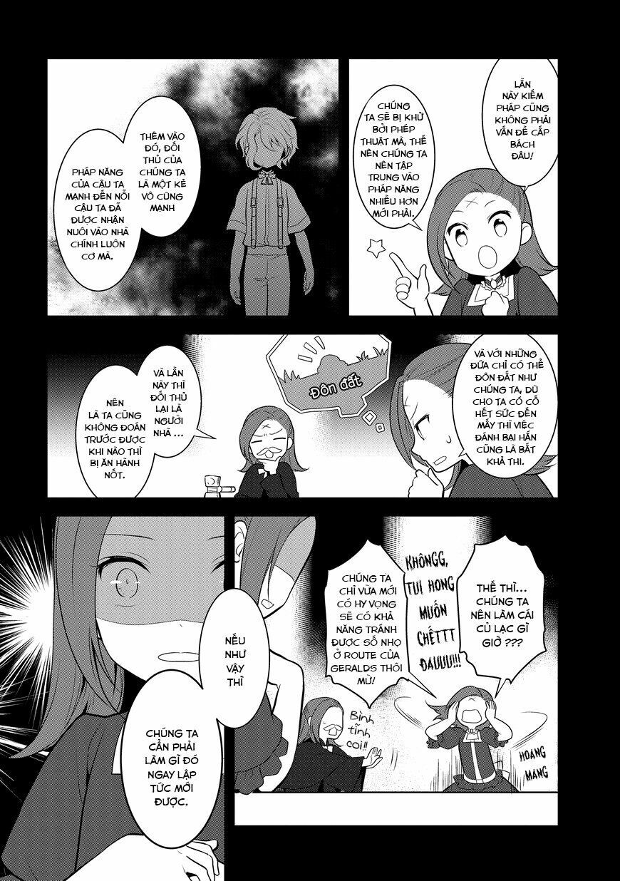 Sau Khi Được Tái Sinh, Tôi Bị Kéo Vào Game Otome Với Vai Trò Nữ Ác Nhân Và Bị Gắn Toàn Flag Đen... Chapter 2 - Trang 11