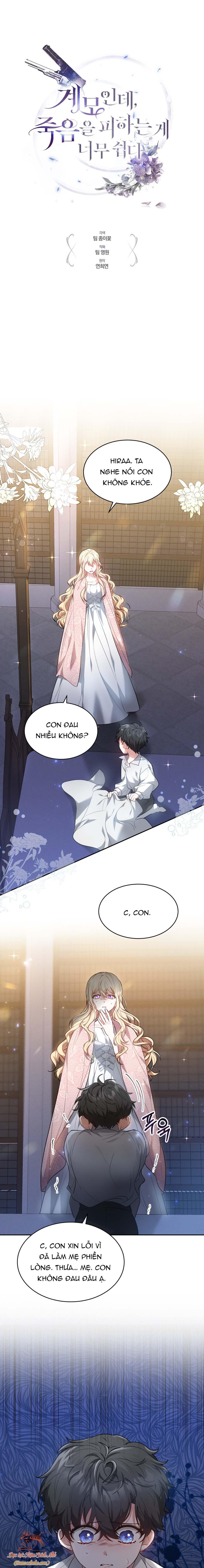 Dù Là Mẹ Kế Nhưng Tôi Thoát Khỏi Cái Chết Rất Dễ Dàng Chapter 2 - Trang 0