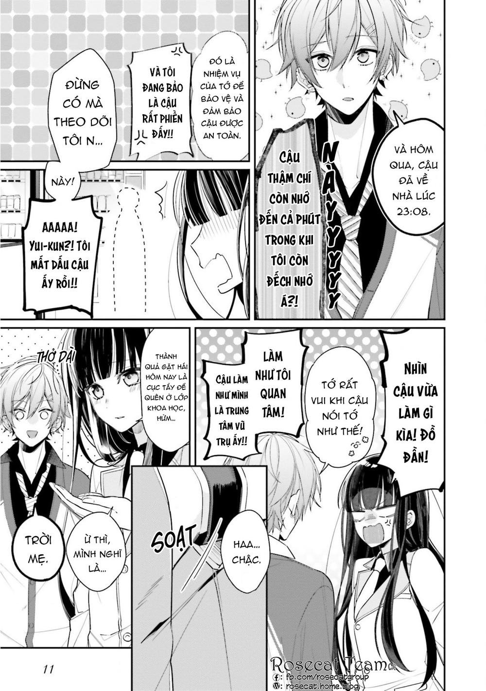 Cho Dù Tôi Có Chết, Tôi Cũng Sẽ Không Chọn Cậu Chapter 1 - Trang 13