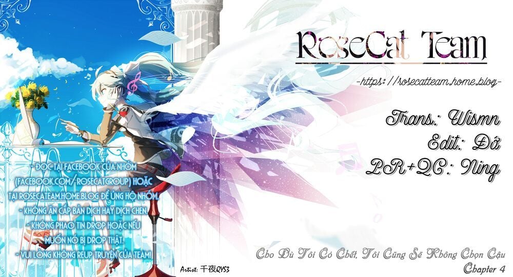 Cho Dù Tôi Có Chết, Tôi Cũng Sẽ Không Chọn Cậu Chapter 4 - Trang 1