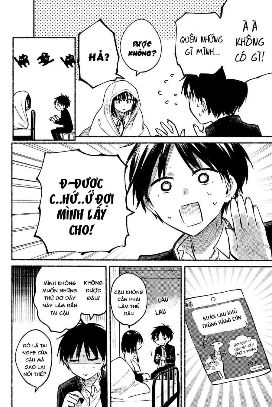 Cô Nàng Mèo Ngủ Gật Và Chàng Trai Hướng Nội Chapter 10 - Trang 12