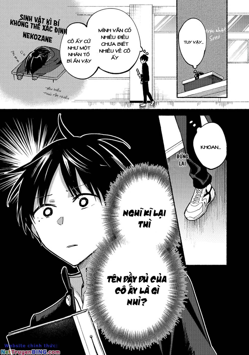 Cô Nàng Mèo Ngủ Gật Và Chàng Trai Hướng Nội Chapter 2 - Trang 3