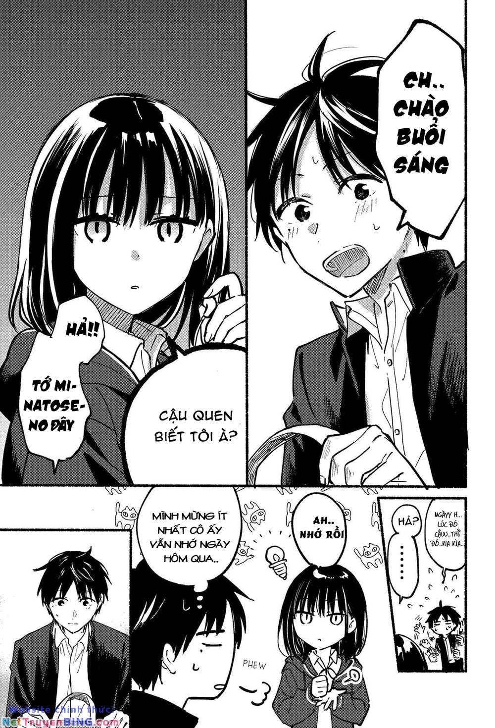 Cô Nàng Mèo Ngủ Gật Và Chàng Trai Hướng Nội Chapter 1.2 - Trang 19