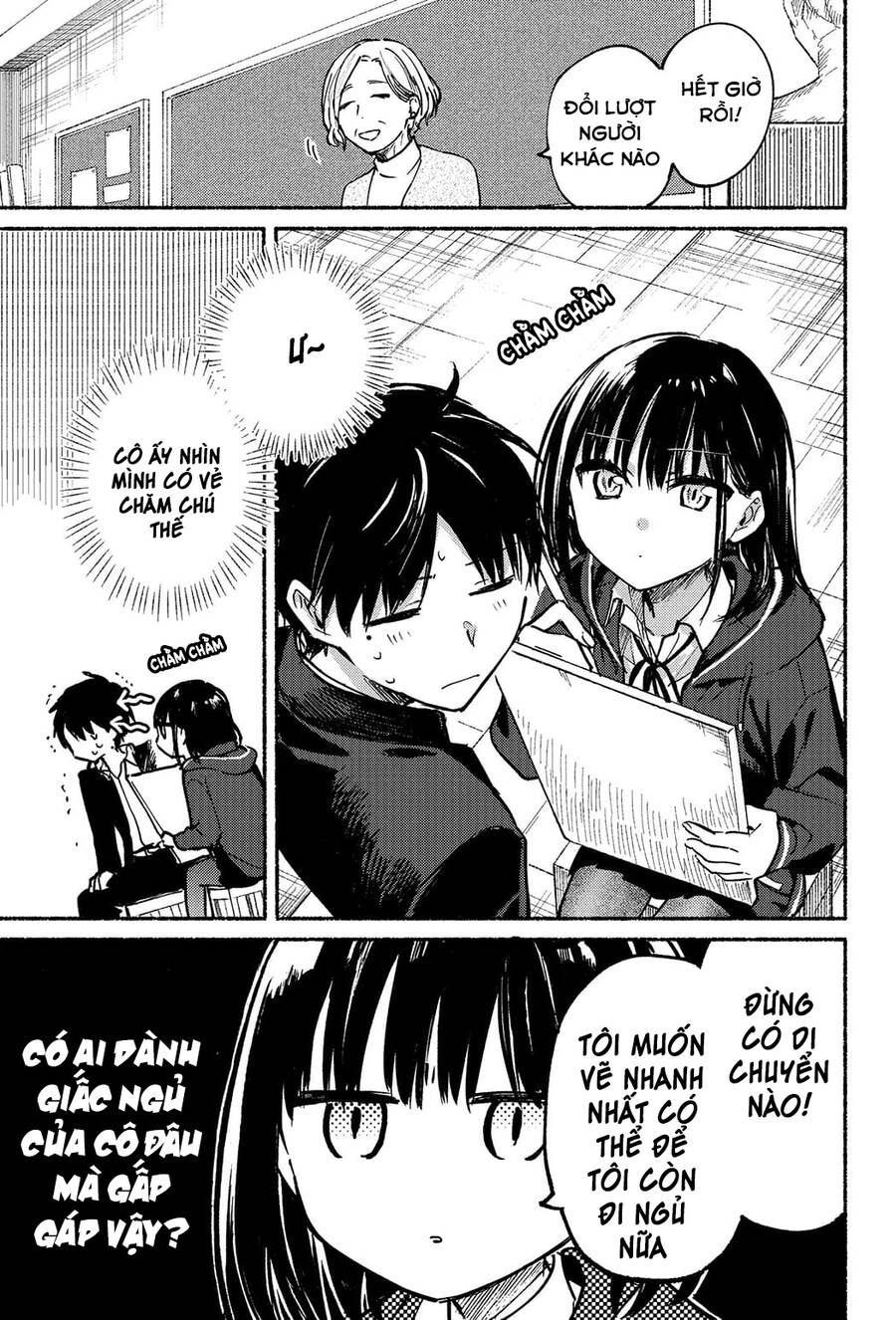 Cô Nàng Mèo Ngủ Gật Và Chàng Trai Hướng Nội Chapter 4 - Trang 8