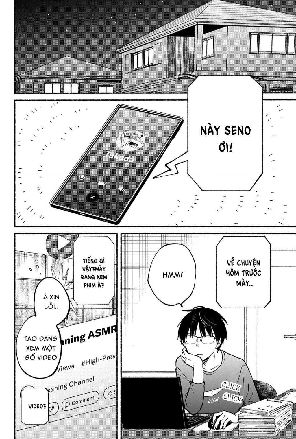 Cô Nàng Mèo Ngủ Gật Và Chàng Trai Hướng Nội Chapter 3 - Trang 7