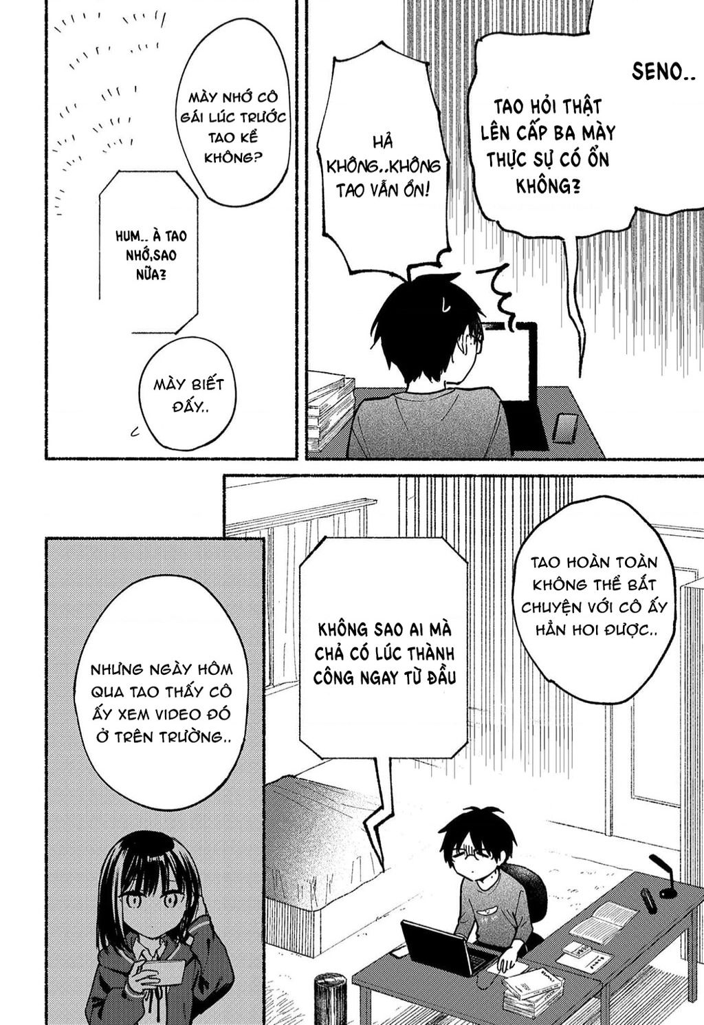 Cô Nàng Mèo Ngủ Gật Và Chàng Trai Hướng Nội Chapter 3 - Trang 9