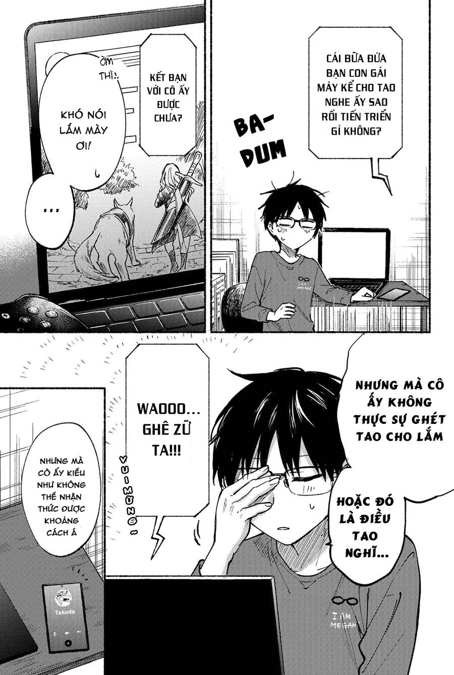 Cô Nàng Mèo Ngủ Gật Và Chàng Trai Hướng Nội Chapter 9 - Trang 3