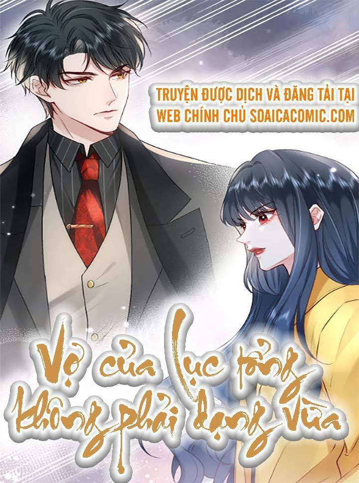 Vợ Của Lục Tổng Không Phải Dạng Vừa Chapter 1 - Trang 1