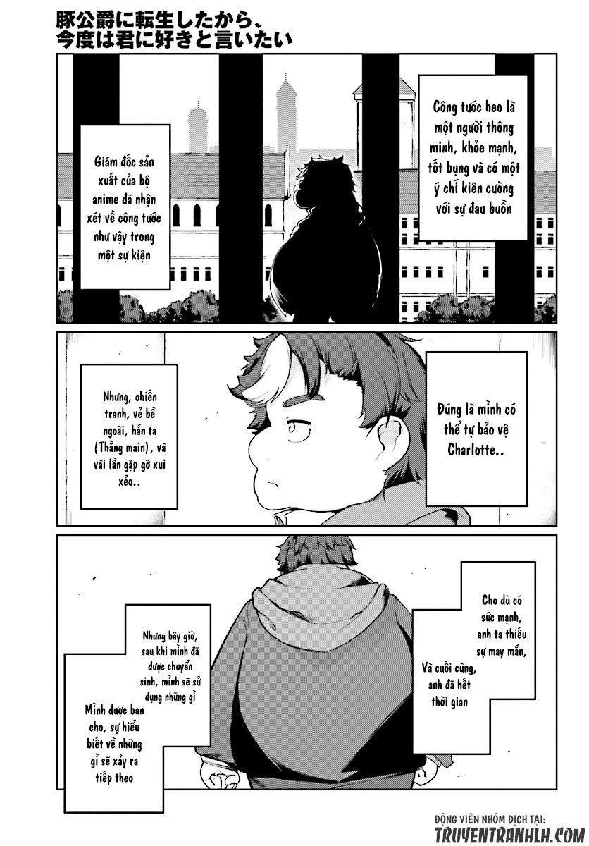 Buta Koushaku Ni Tensei Shitakara, Kondo Wa Kimi Ni Suki To Iitai Chapter 1 - Trang 32