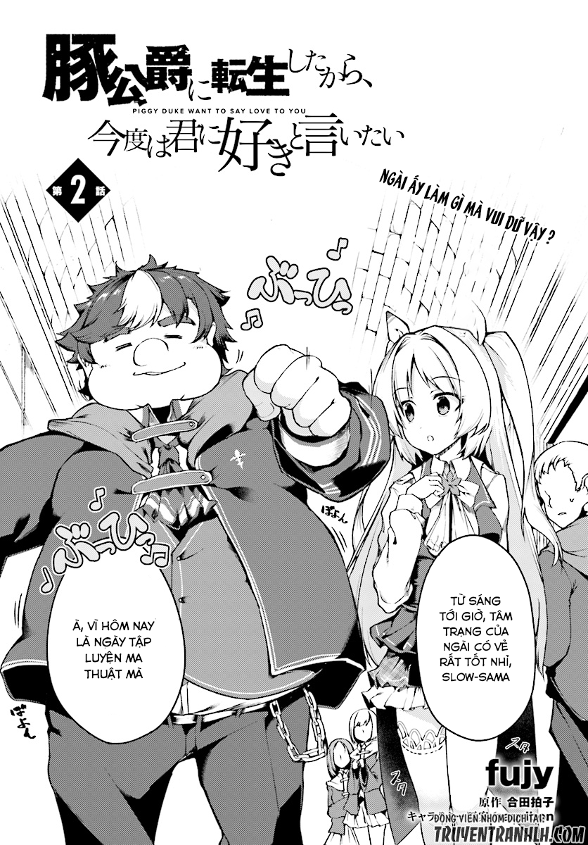 Buta Koushaku Ni Tensei Shitakara, Kondo Wa Kimi Ni Suki To Iitai Chapter 2 - Trang 5
