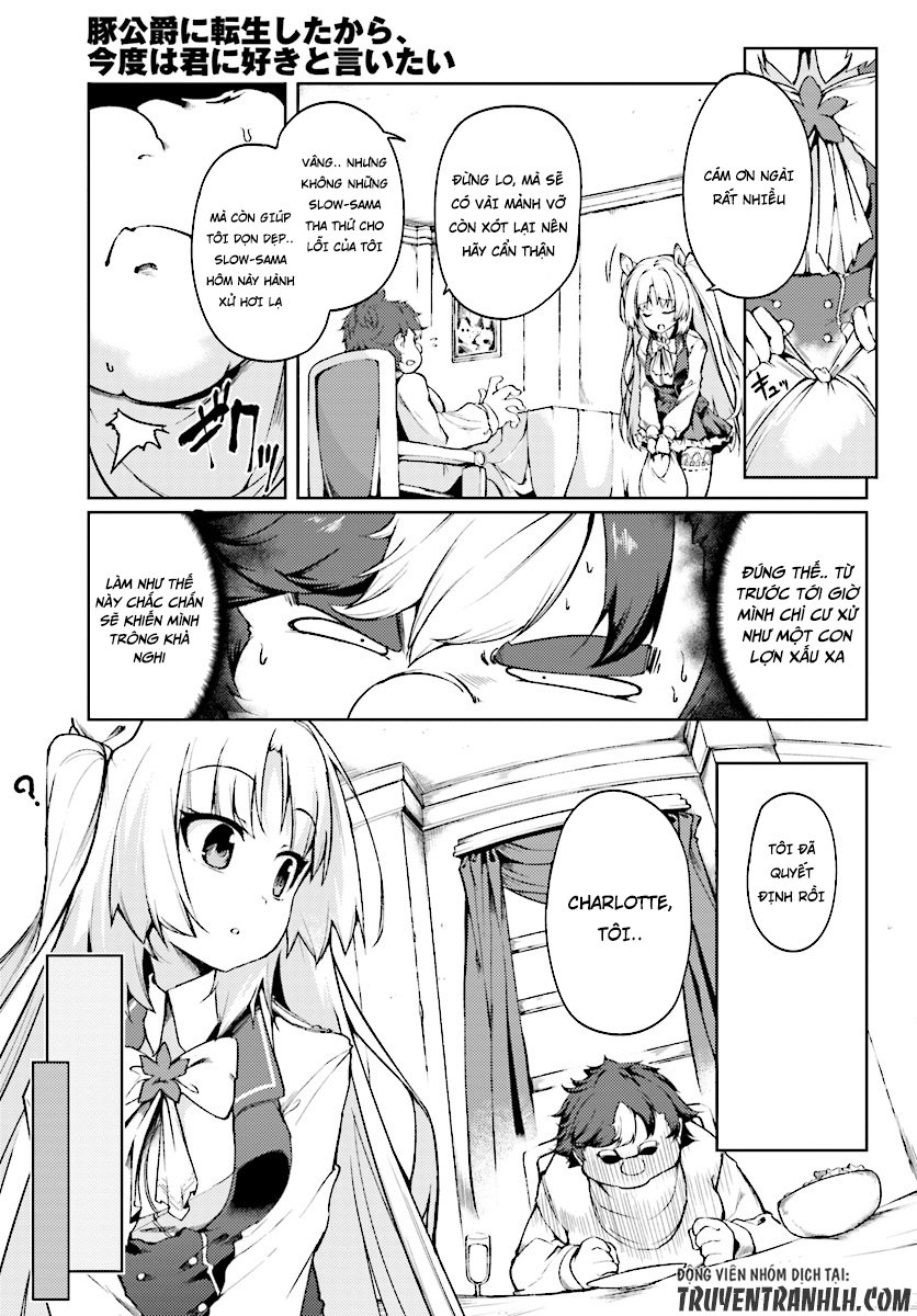 Buta Koushaku Ni Tensei Shitakara, Kondo Wa Kimi Ni Suki To Iitai Chapter 1 - Trang 14
