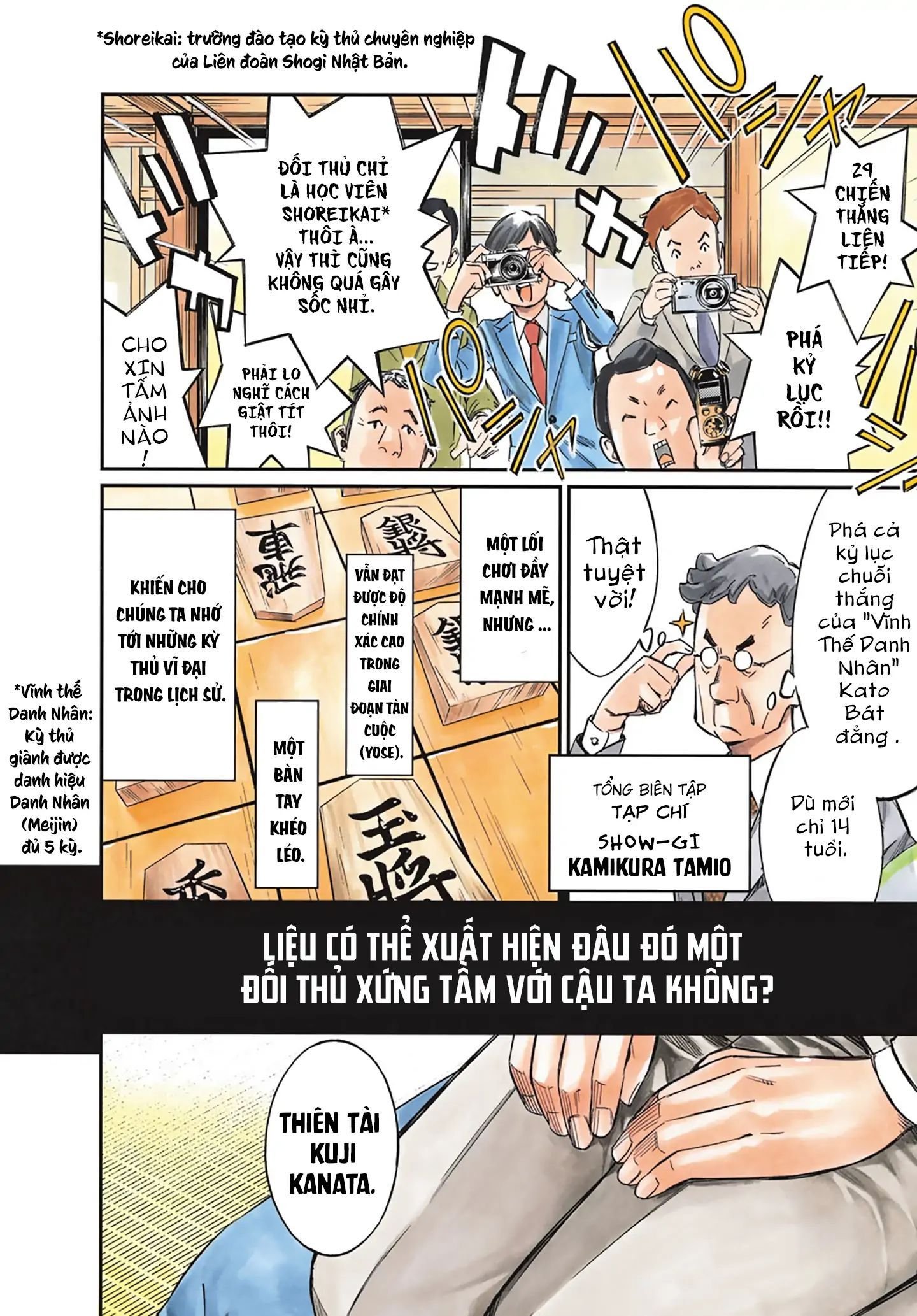 Thợ Săn Trên Bàn Cờ. Chapter 1 - Trang 3