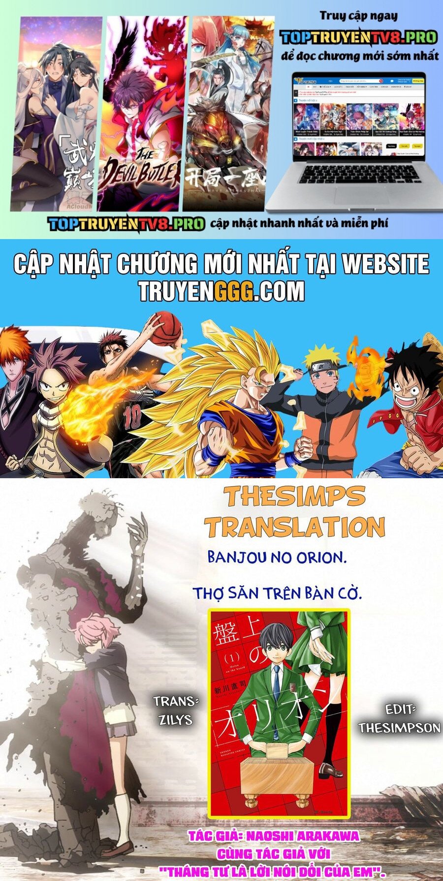 Thợ Săn Trên Bàn Cờ. Chapter 4 - Trang 0