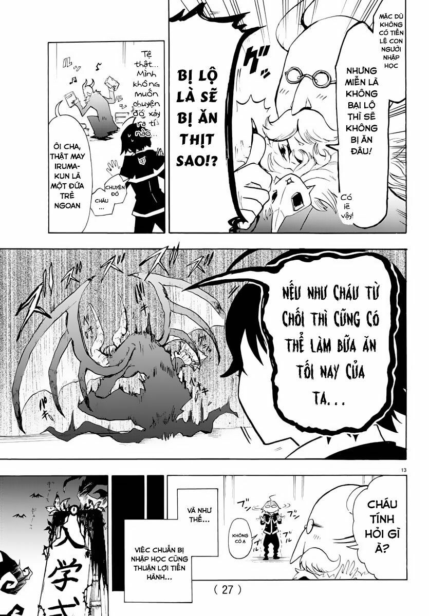 Mairimashita! Iruma-Kun Chapter 1 - Trang 17