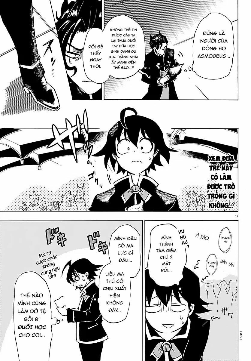 Mairimashita! Iruma-Kun Chapter 2 - Trang 17